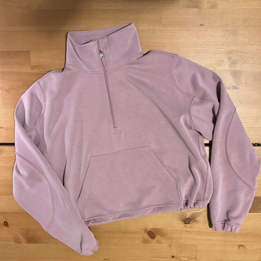 Lululemon - Brushed Softstreme Half Zip (size 6)
